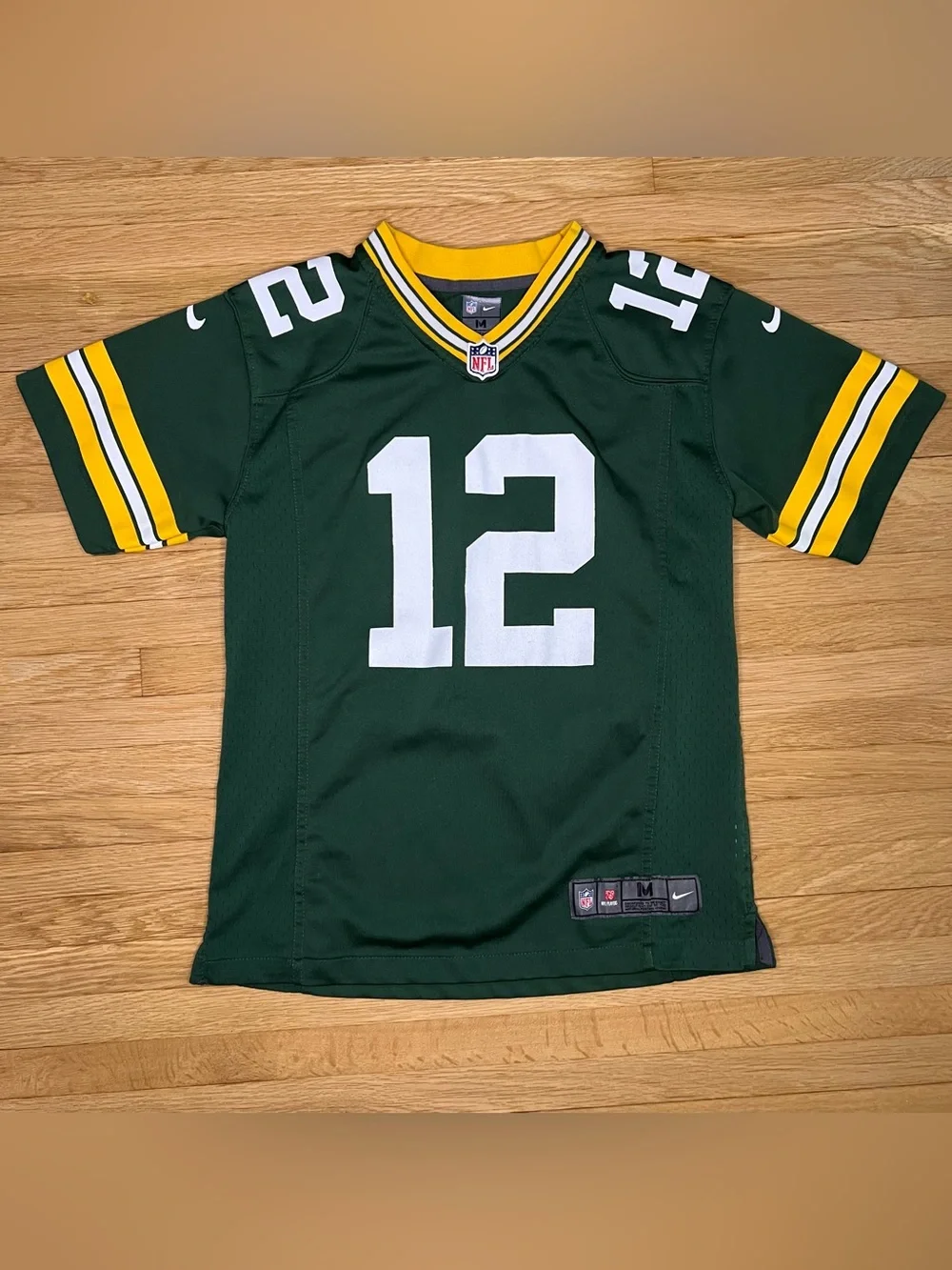 Nike Packers Jersey, Sz Youth Medium, Green, Shirt, NFL, Wisconsin, Rodgers
